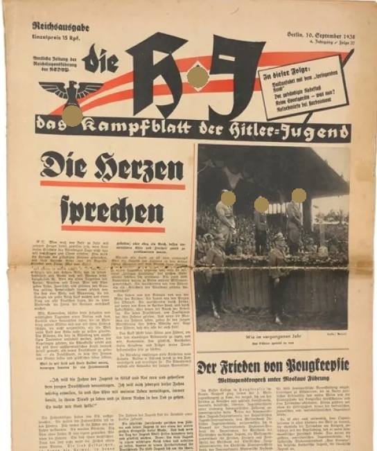Die HJ, das Kampfblatt der Hitler-Jugend