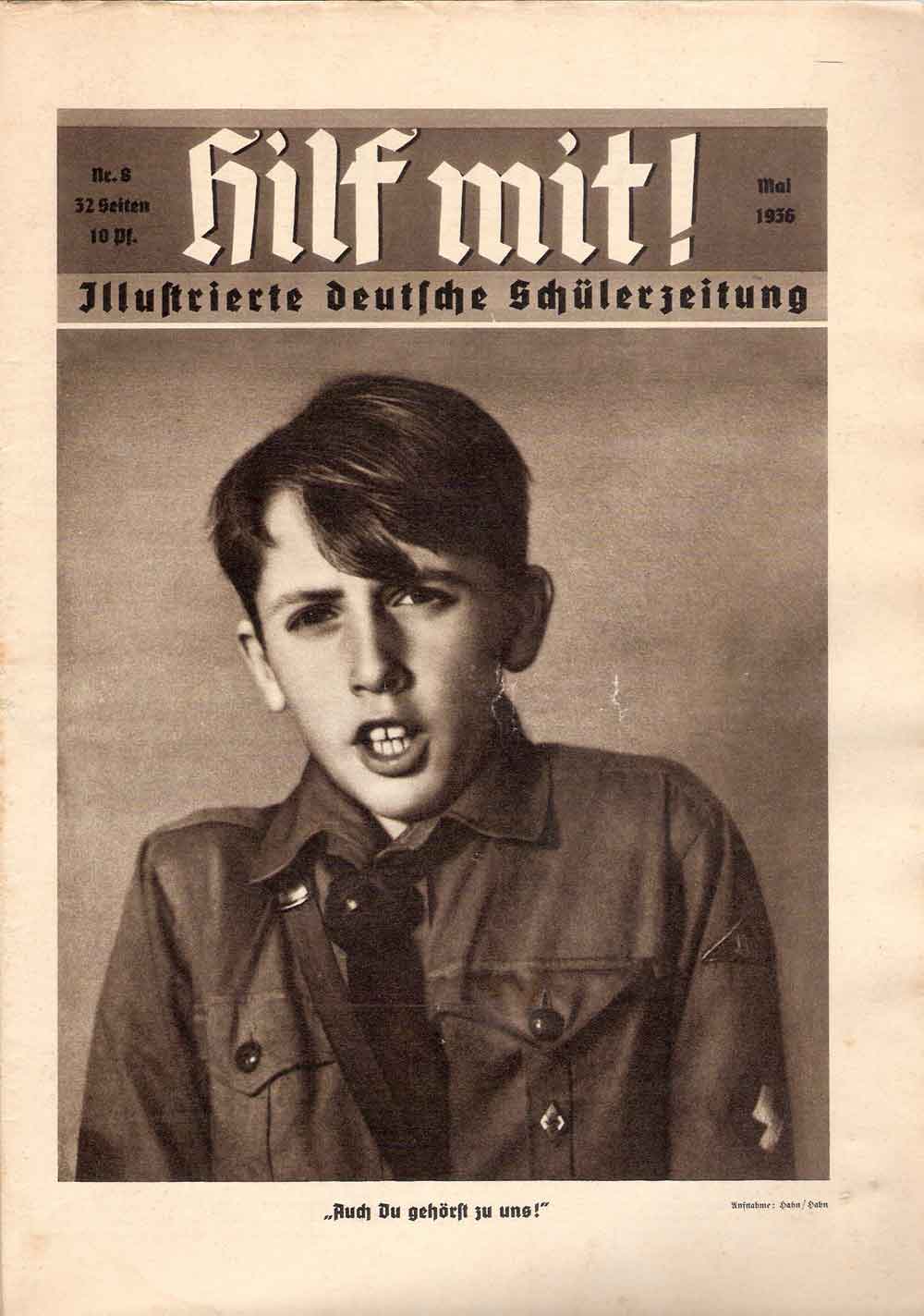 Hitlerjunge, Hilf mit! - Illustrierte deutsche Schülerzeitung