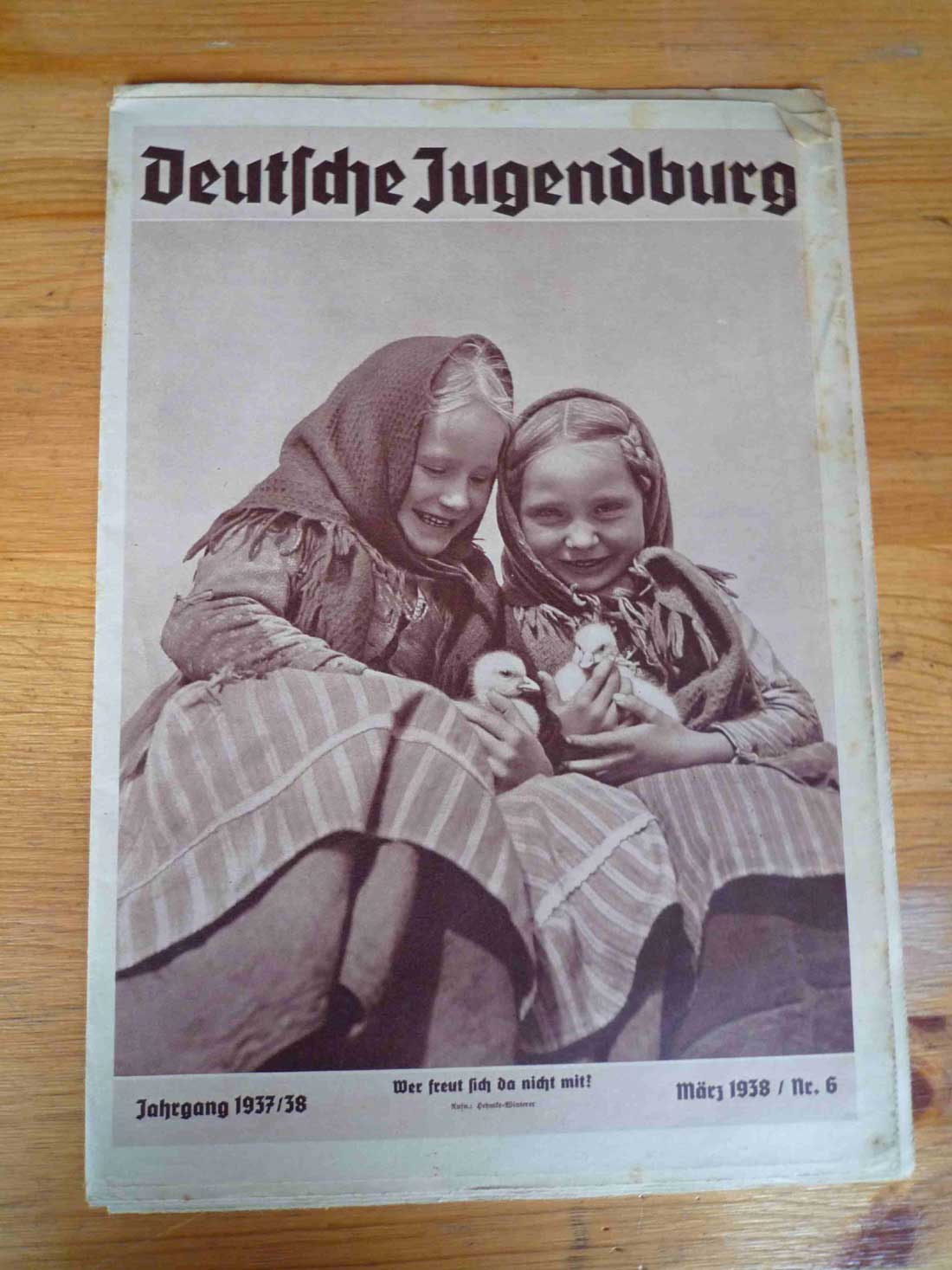 Heft 6 von 1938, Deutsche Jugendburg