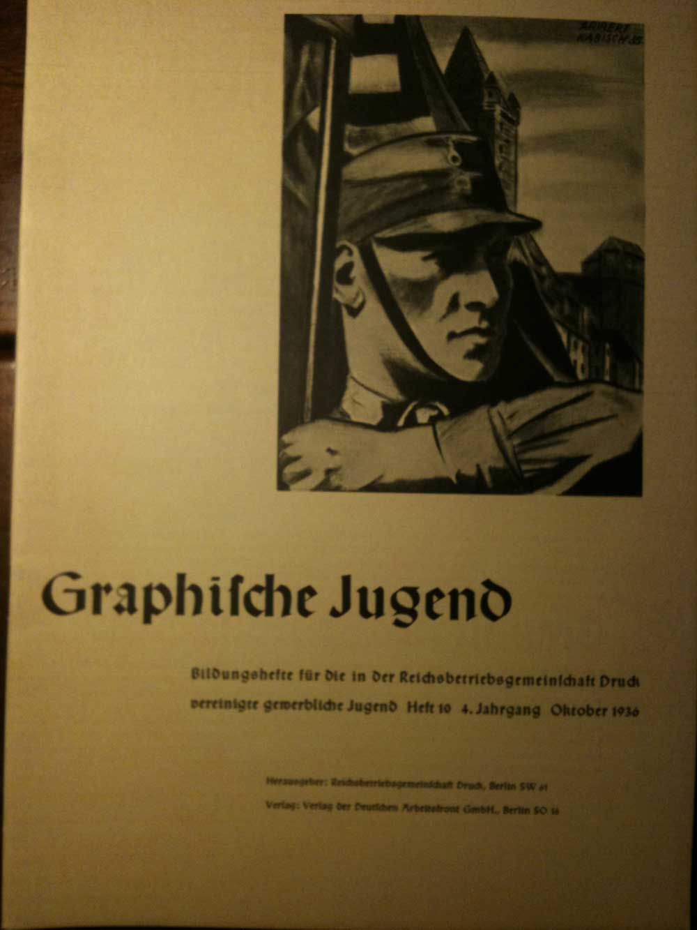 Heft 10 von 1936, Graphische Jugend