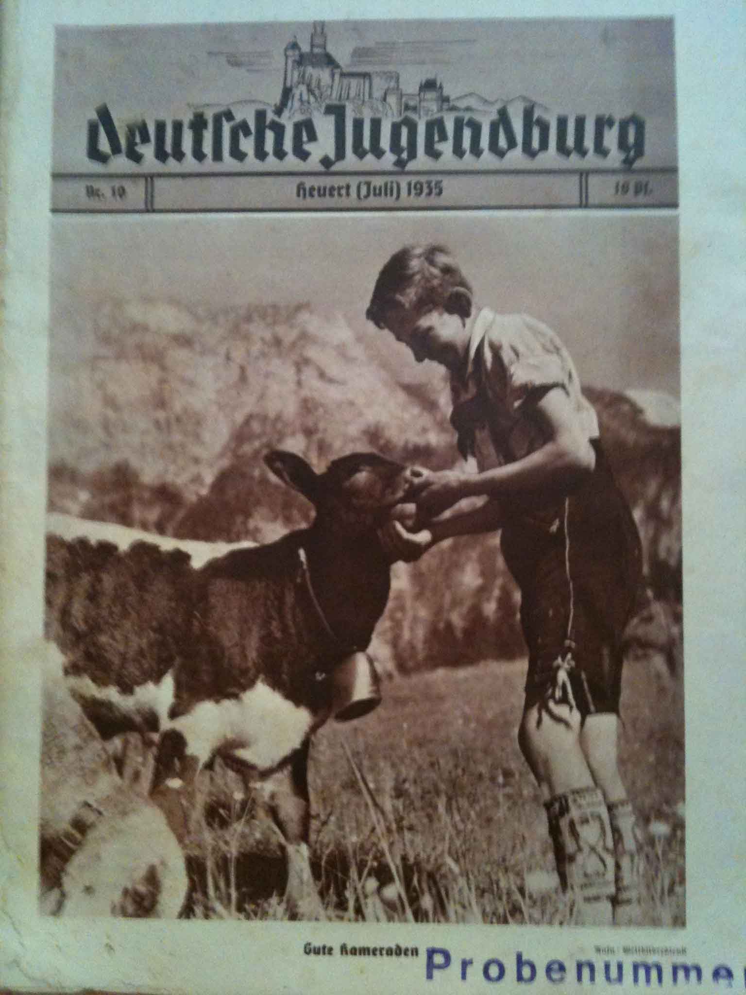 Nr. 10 von 1935, Deutsche Jugendburg